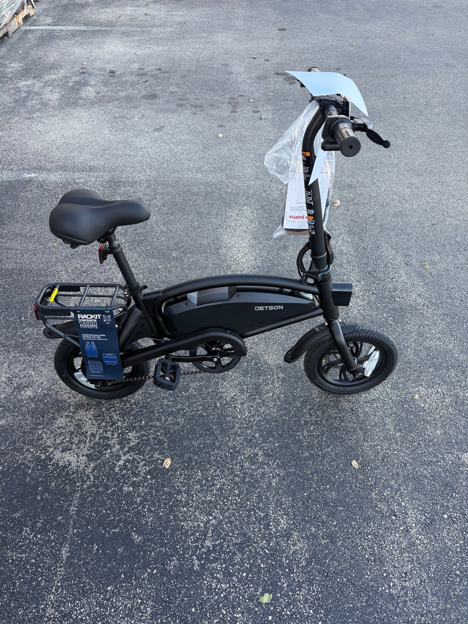 Brand new Jetson adult axle x 12" Step over electric bike