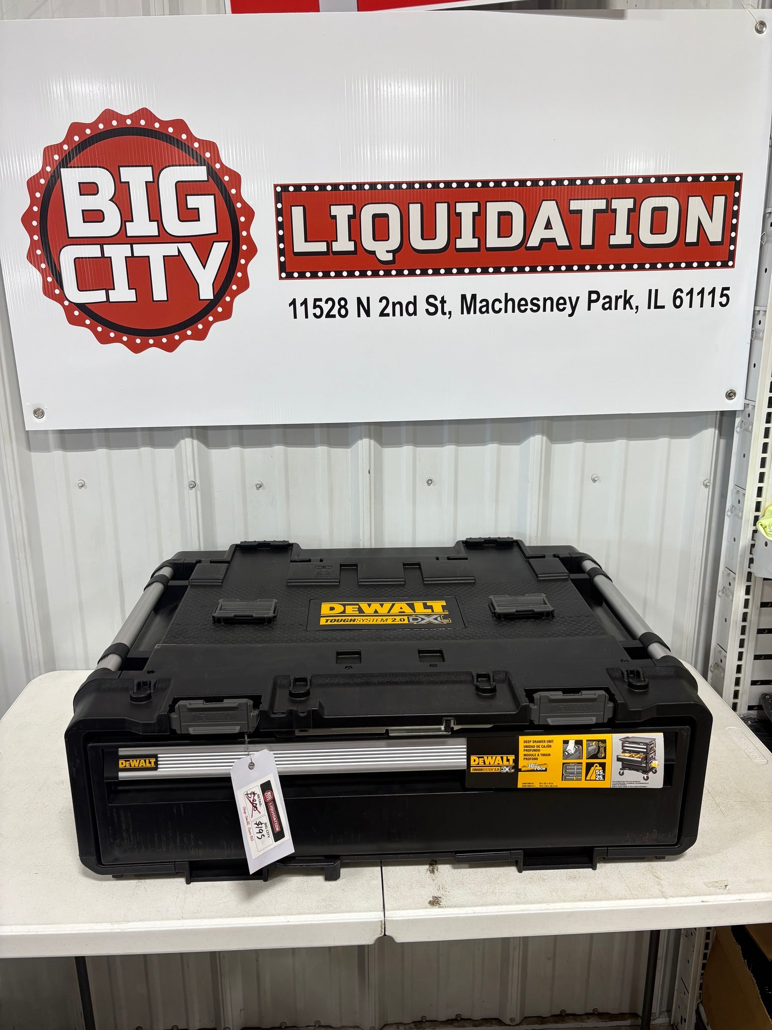 Brand new DEWALT TOUGHSYSTEM 2.0 DXL 30 in. Deep Drawer Box