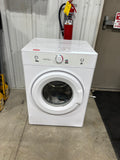 Brand new SIMZLIFE 3.5 cu. ft. vented Front Load Stackable Electric Compact Dryer in White.
