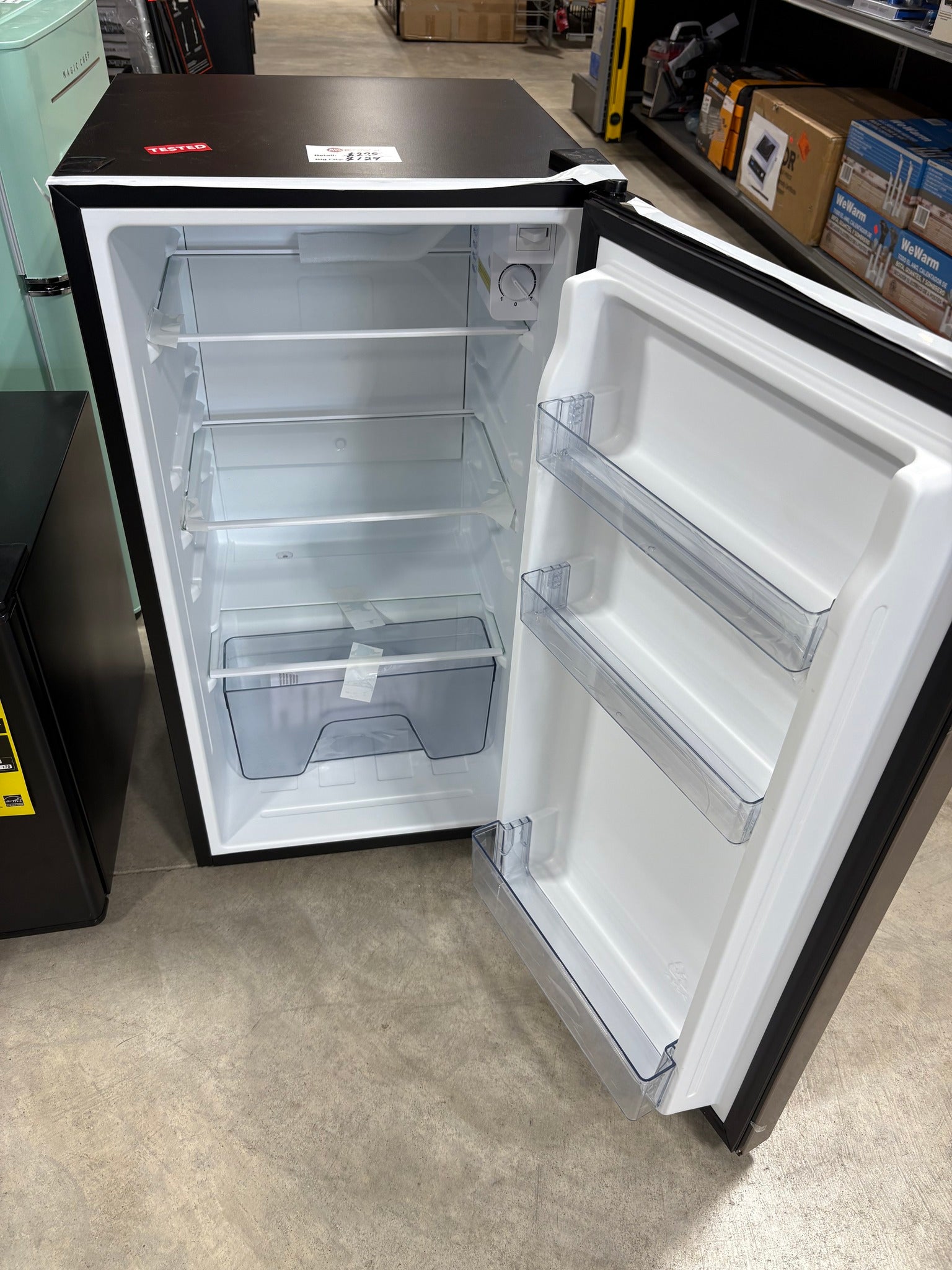 Vissani 3.2 cu. ft. Mini Refrigerator in Stainless Steel, ENERGY STAR