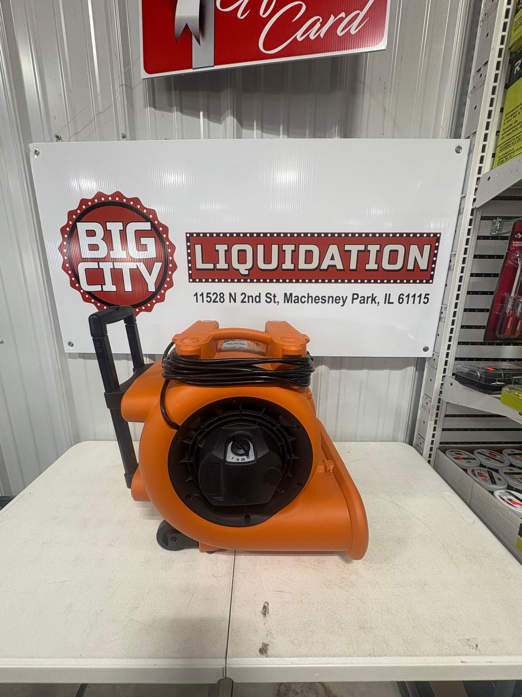 RIDGID 1625 CFM 3-Speed, Portable AM2560 Air Mover Blower Fan