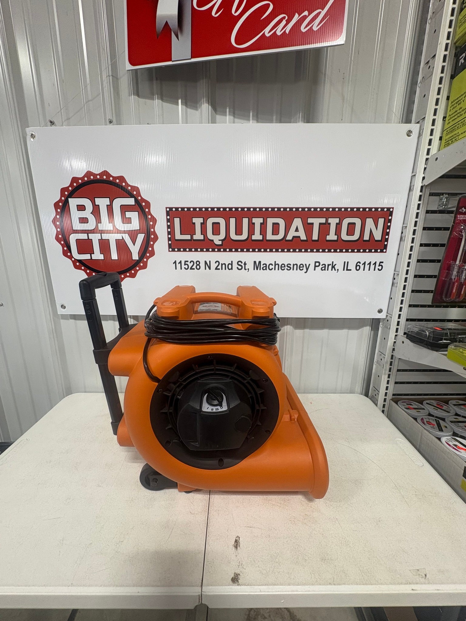 RIDGID 1625 CFM 3-Speed, Portable AM2560 Air Mover Blower Fan