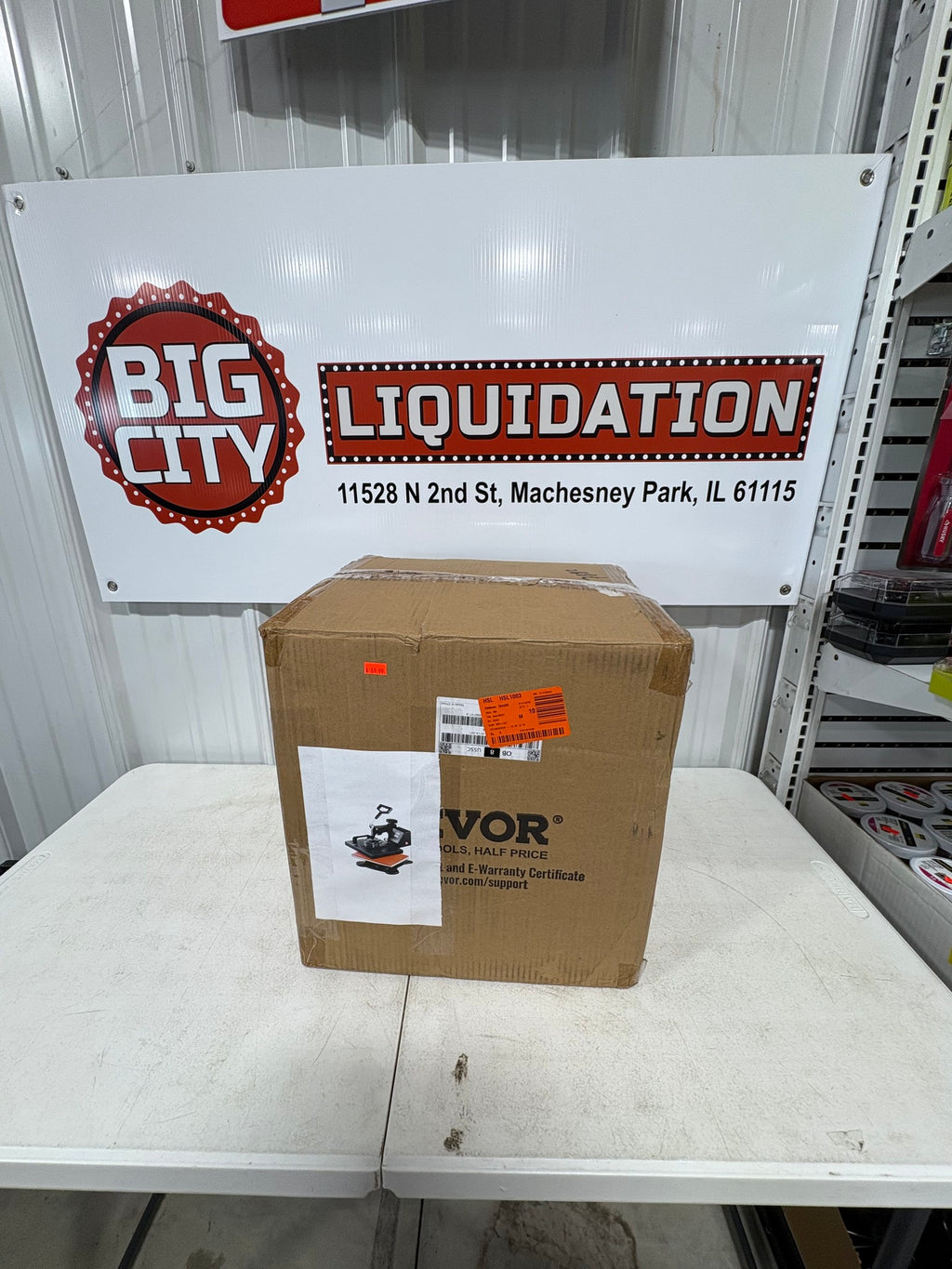 Brand new Vevor 12 in. x 10 In. Heat Press Machine, T-Shirt Sublimation Printer, 30 x 23 cm for T-Shirts