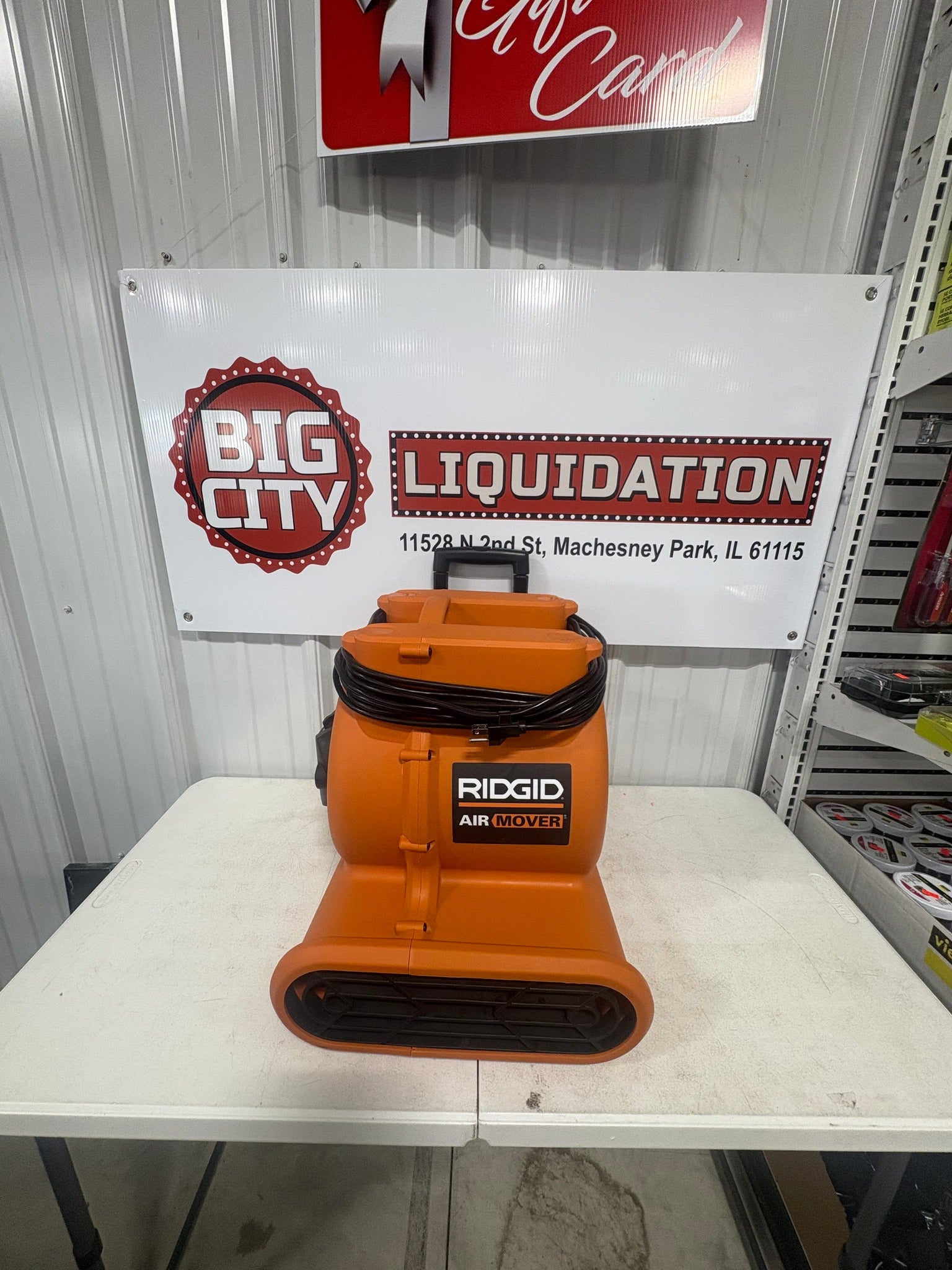 RIDGID 1625 CFM 3-Speed, Portable AM2560 Air Mover Blower Fan
