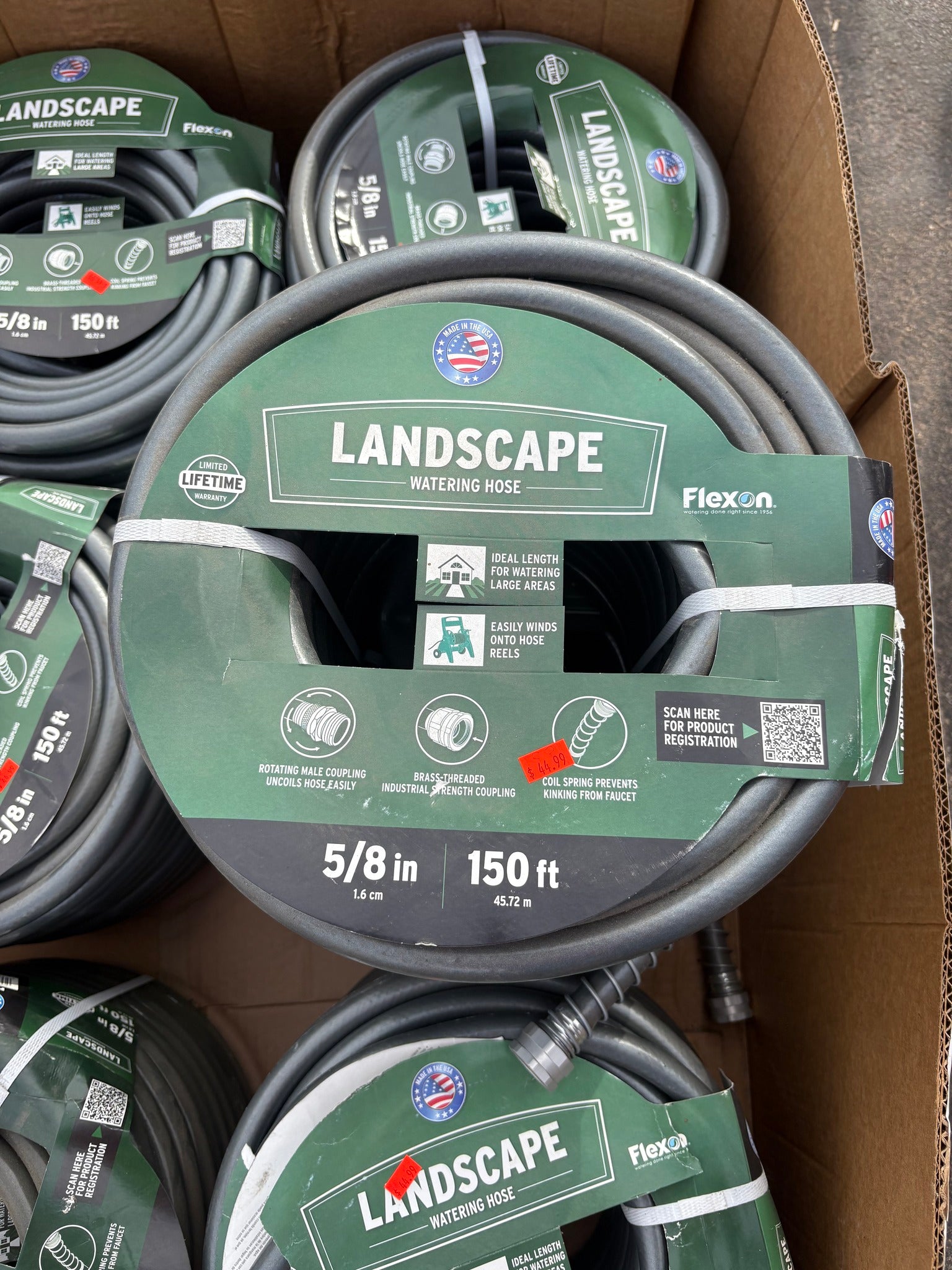 Brand new 150" Landscape Watering Hoses