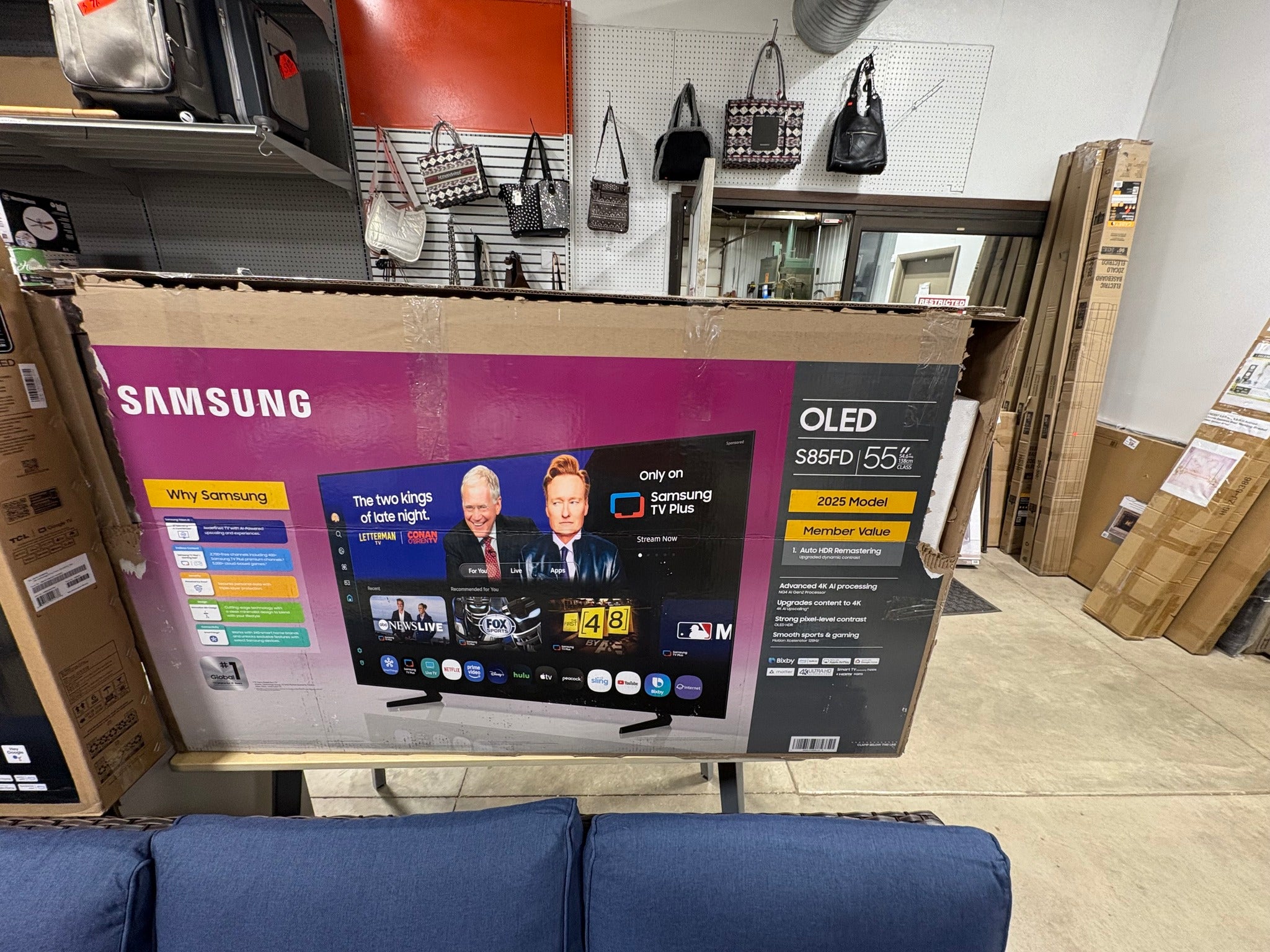 Brand new SAMSUNG 55” Class S85FD Series OLED Smart TV