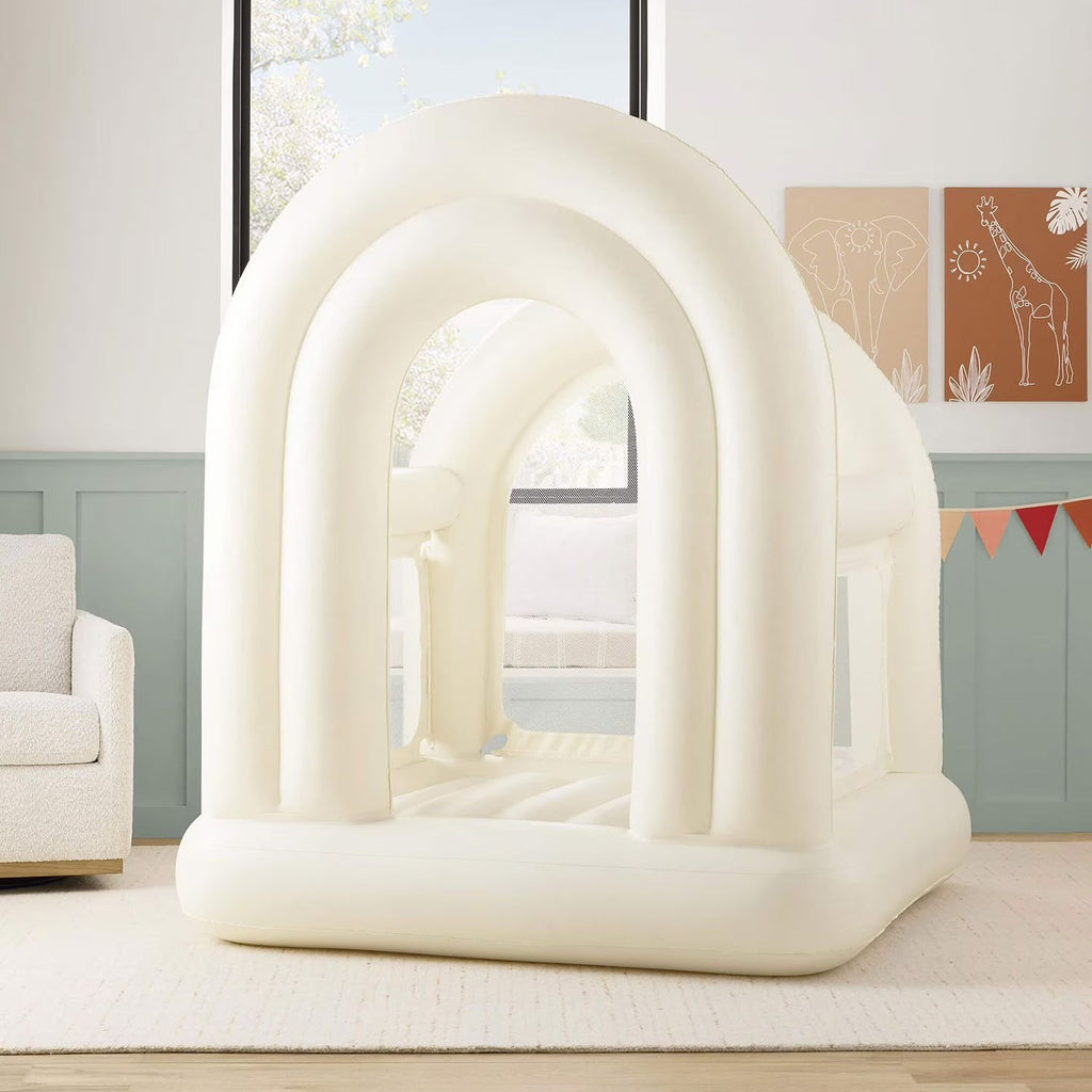 Brand new Member's Mark Cream Indoor Double Arch Bounce House