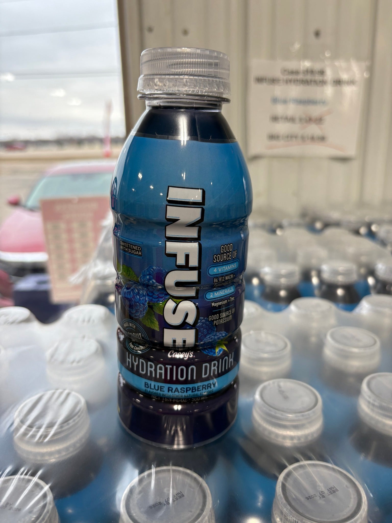 Brand new Infuse Blue Raspberry Hydration Drink 16.9oz.