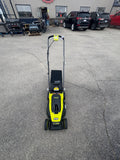 Brand new RYOBI ONE+ 18V 13 in. Cordless Battery Walk Behind Push Lawn Mower with 4.0 Ah Battery and Charger