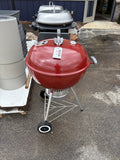 Brand new Weber 22 in. Original Kettle Premium Charcoal Grill Crimson