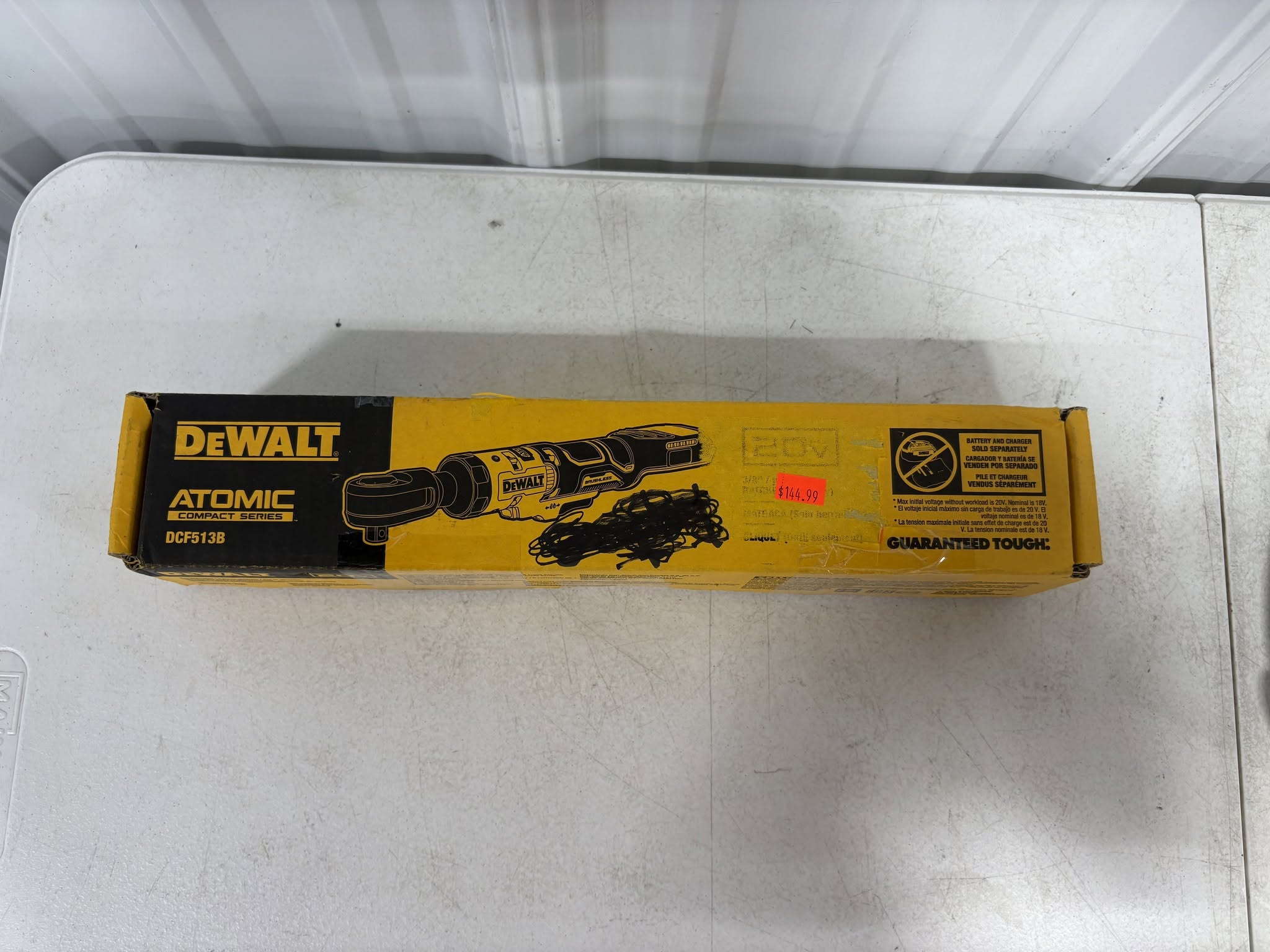 Brand new DEWALT ATOMIC 20V MAX Cordless 3/8 in. Ratchet (Tool Only)