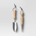 Brand new 2pc Plant Gardening Tool Set Stainless Steel Finish