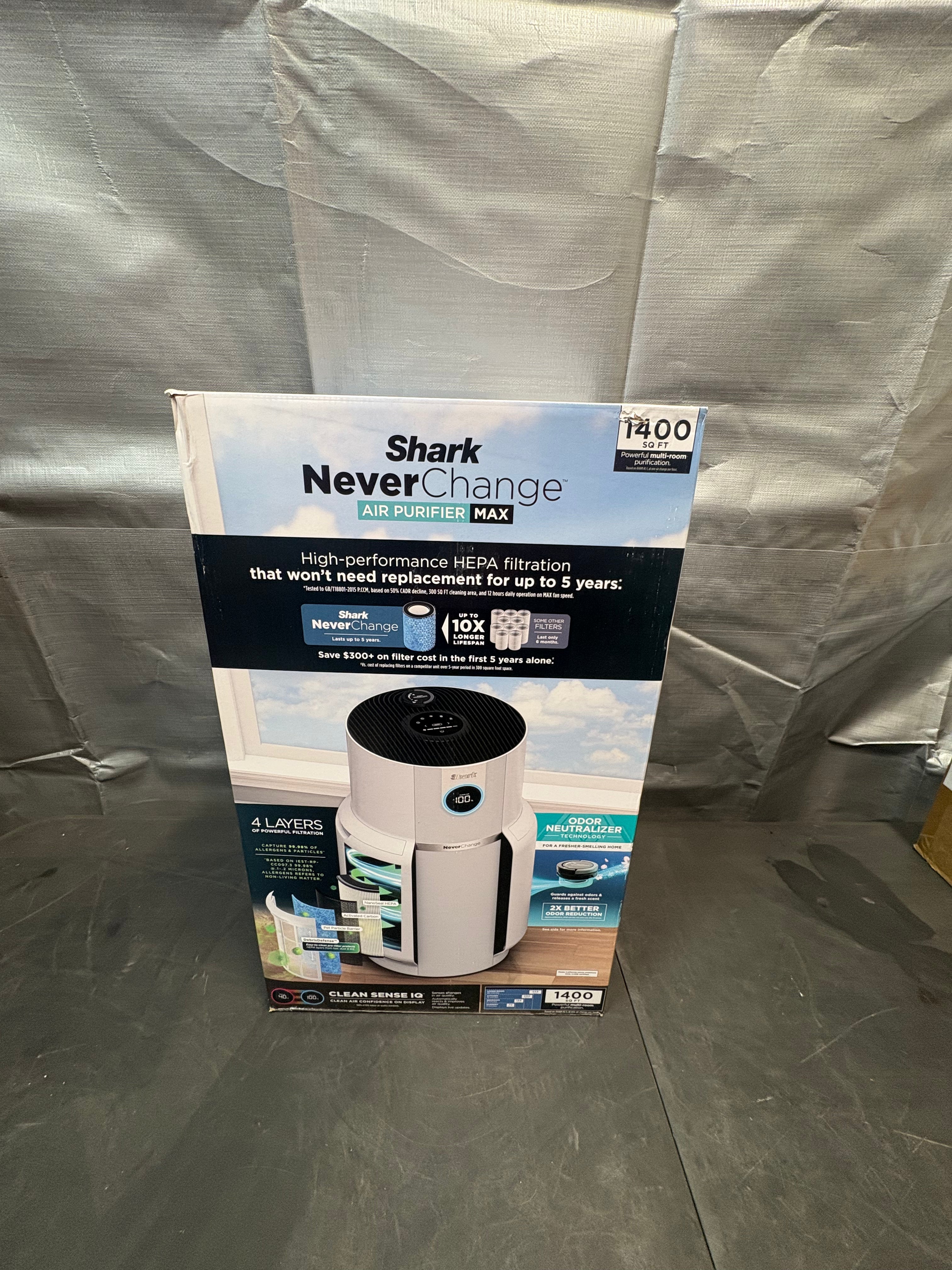 Brand new Shark NeverChange Air Purifier MAX