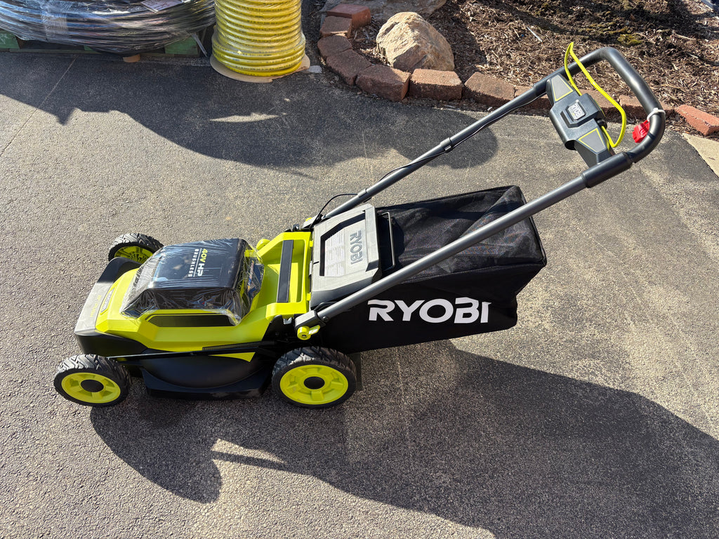 Brand new RYOBI 40V HP Brushless 20 in. Cordless Battery Walk Behind Push Lawn Mower with 6.0 Ah Battery and Charger