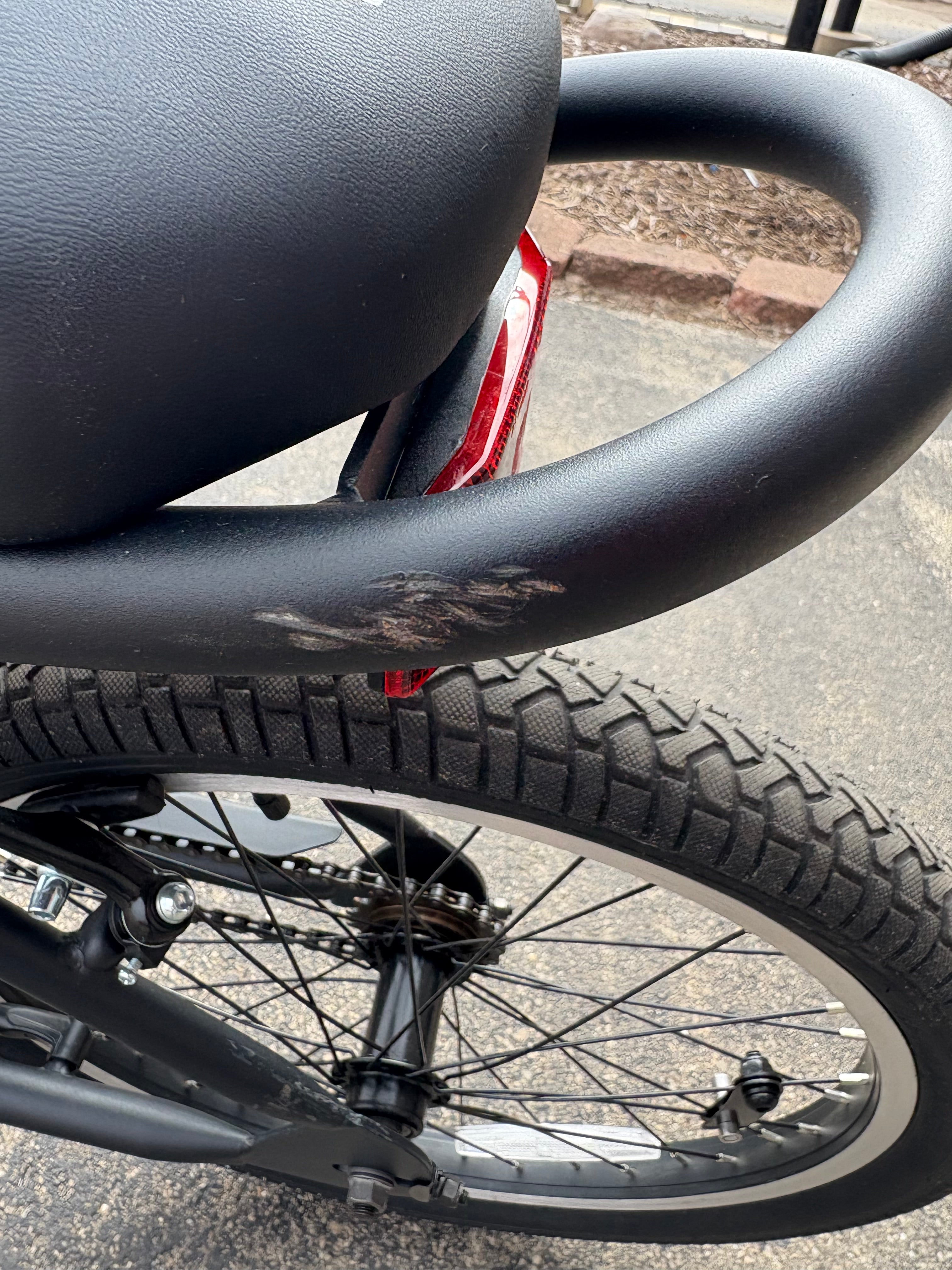 Lightly Used Razor Rambler MD1 Kids Ebike 20" Step-Over Electric Cruiser Bike.