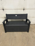 Brand new Keter Hudson Plastic Storage Bench