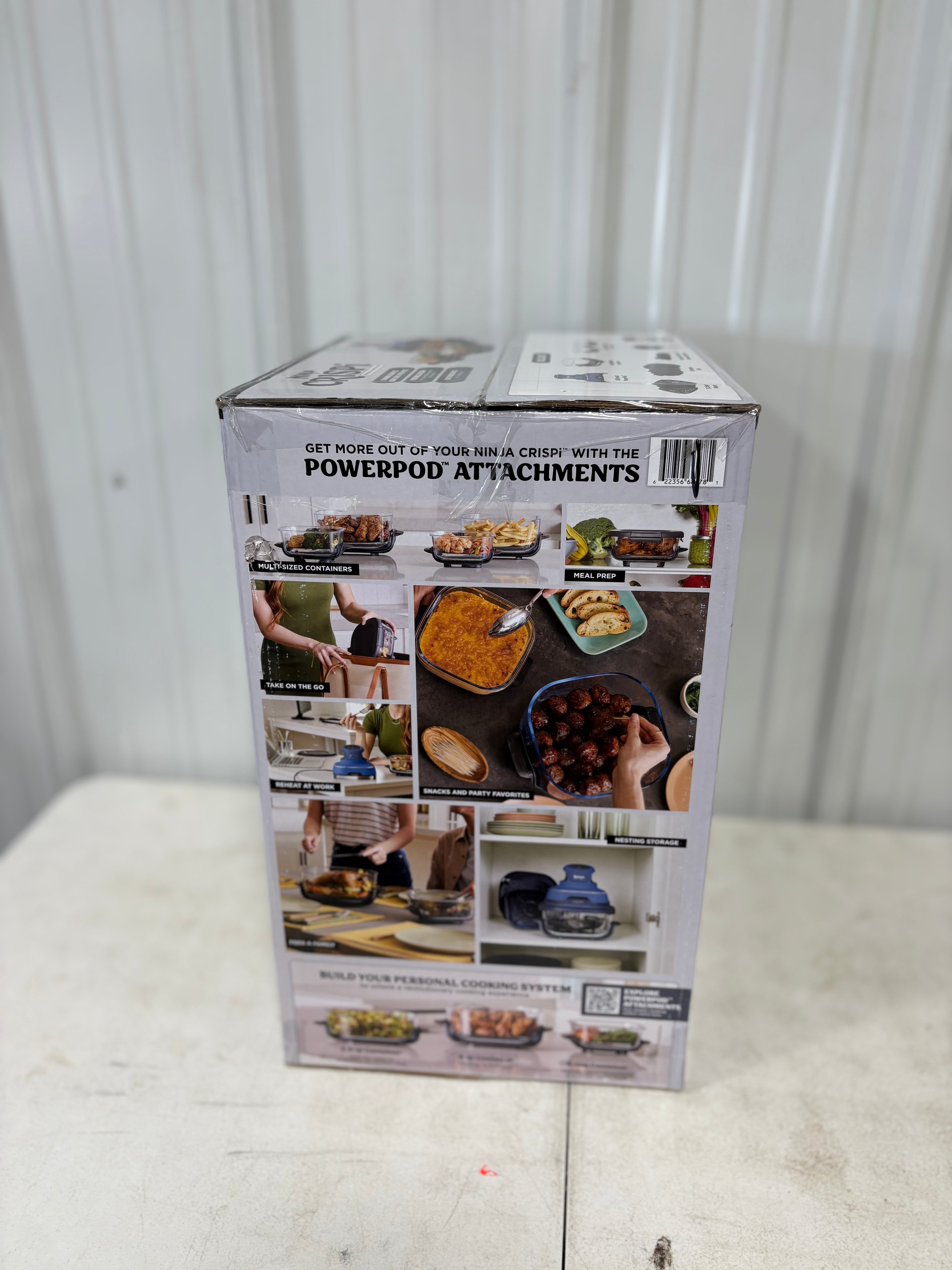 Brand new Ninja Crispi 5-in-1 Portable Glass Air Fryer Cooking System