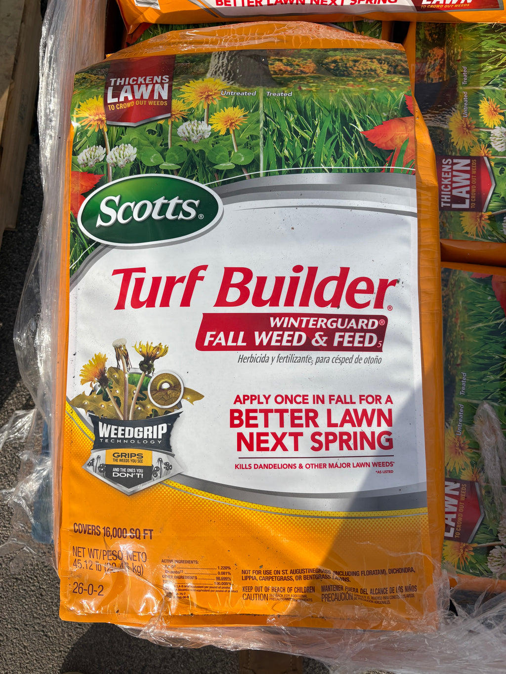 Scotts Winterguard Fall Weed & Feed - 45.1 lbs.