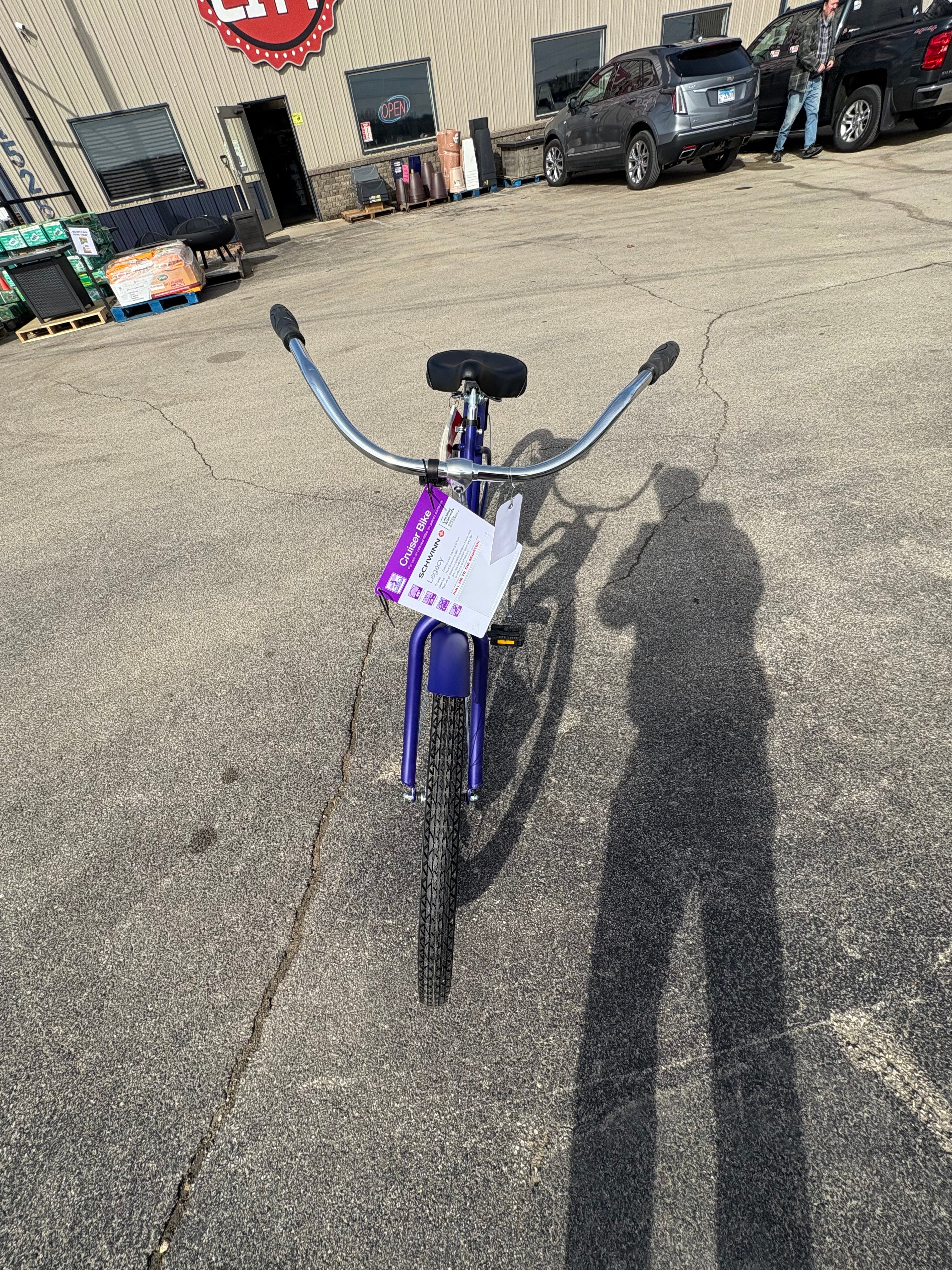 Brand new Schwinn Legacy 26" Women's Cruiser Bike, Purple