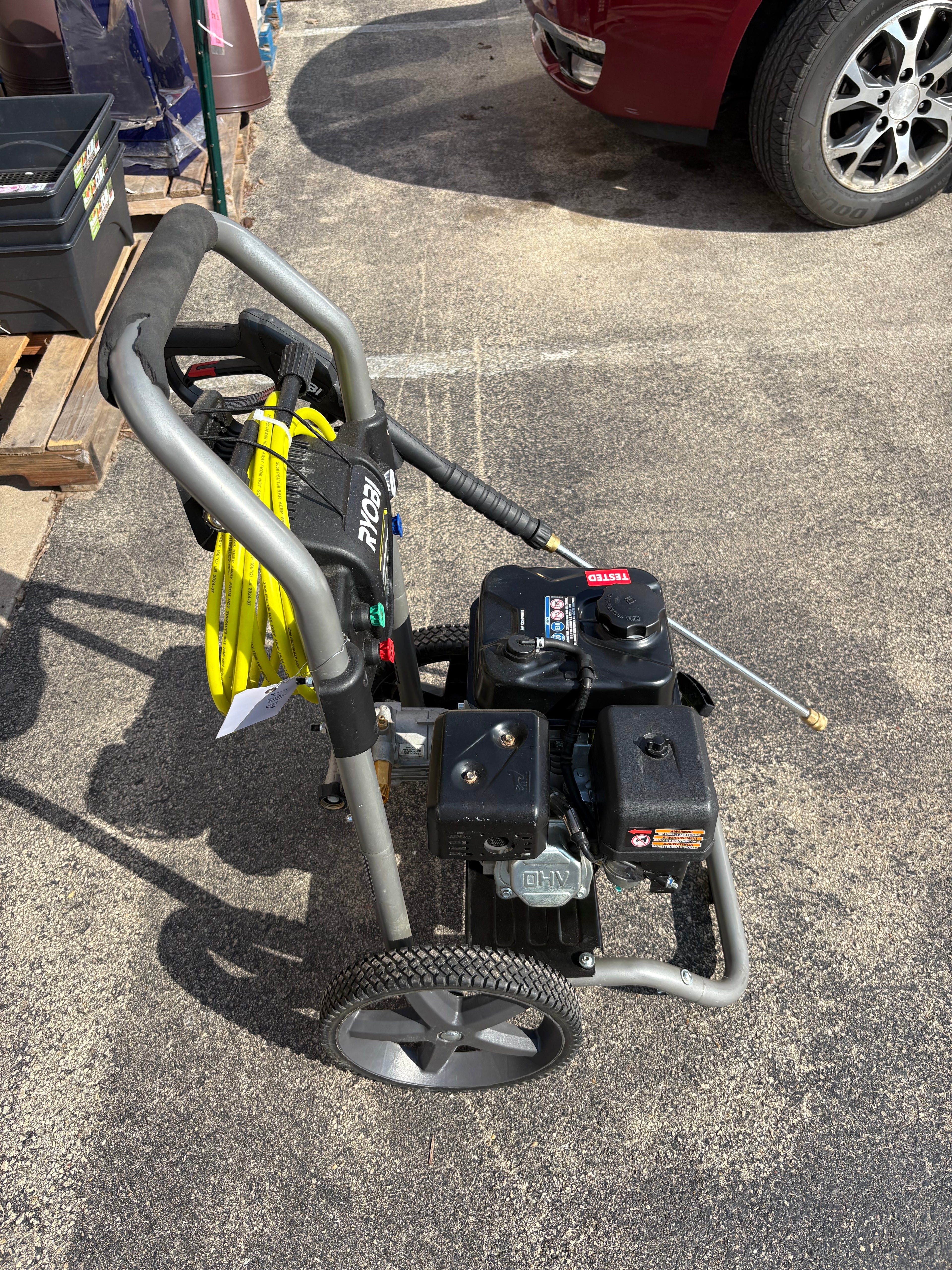 RYOBI 2900 PSI 2.5 GPM Cold Water Gas Pressure Washer with 212cc Engine