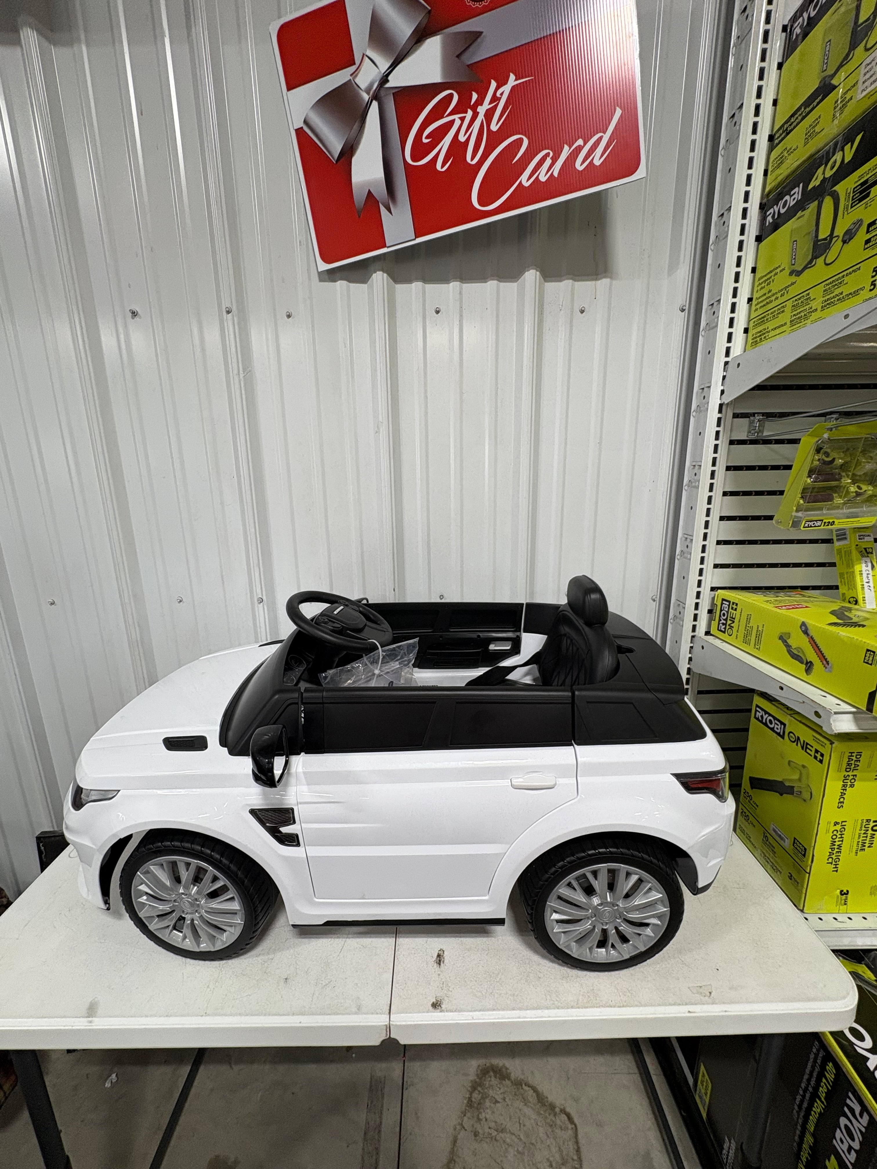 Brand new 12V Range Rover Powered Ride-On