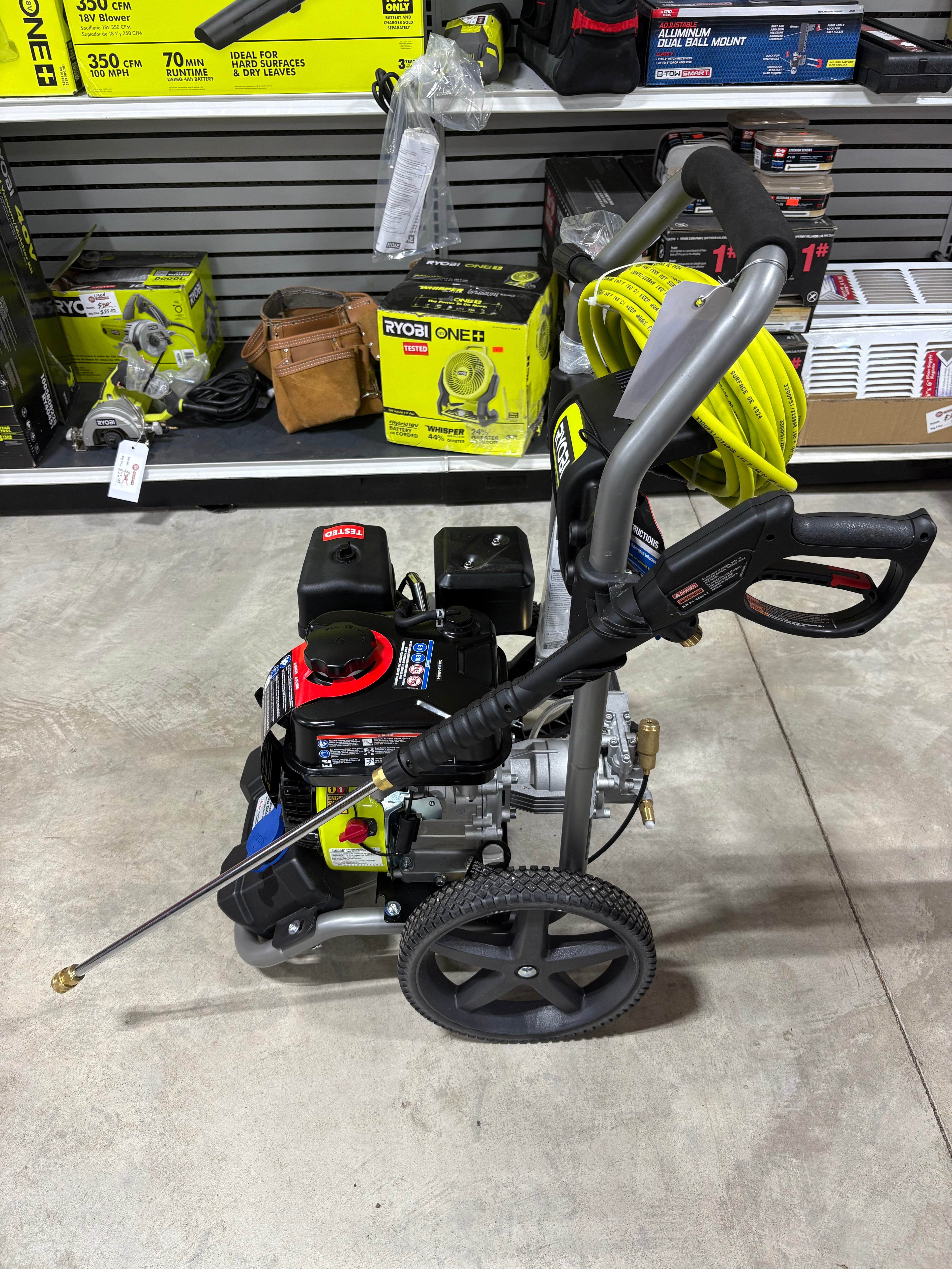 Brand new RYOBI 3300 PSI 2.4 GPM Cold Water Gas Pressure Washer with 212cc Engine