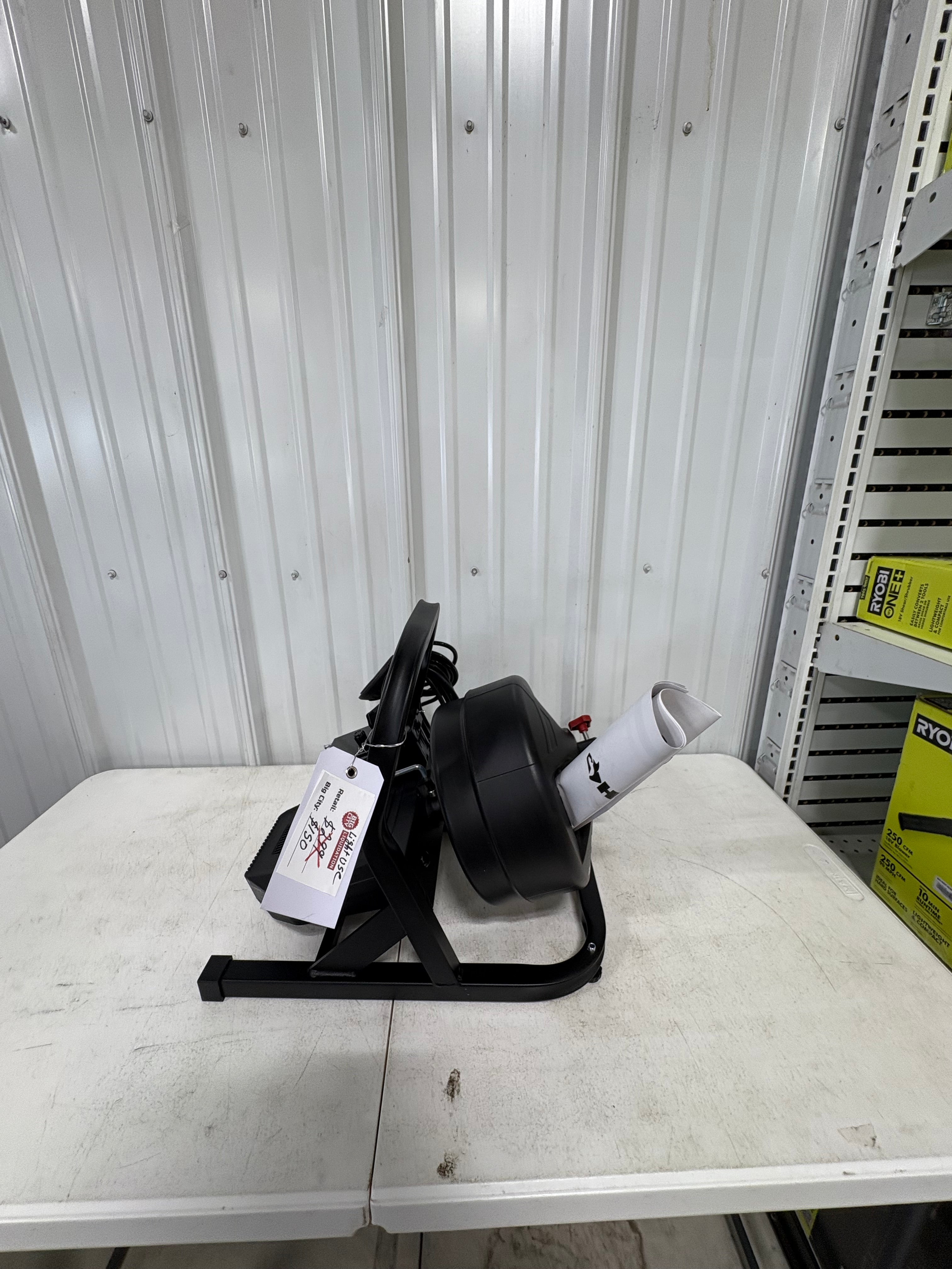 Lightly Used Husky 5/16 in. x 50 ft. Cable Drum Auger