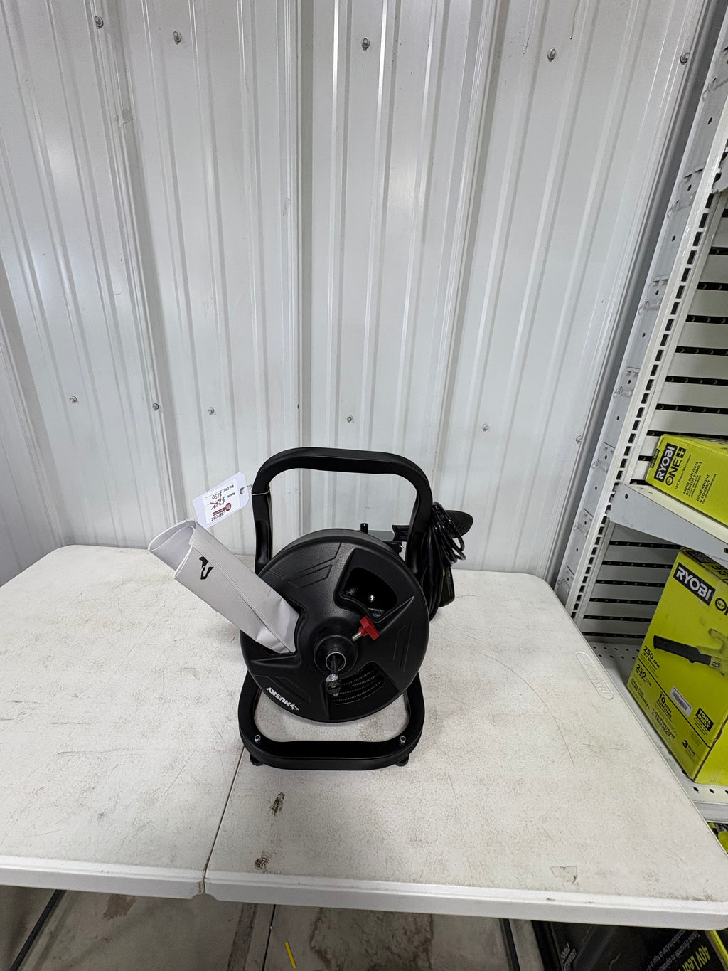 Lightly Used Husky 5/16 in. x 50 ft. Cable Drum Auger