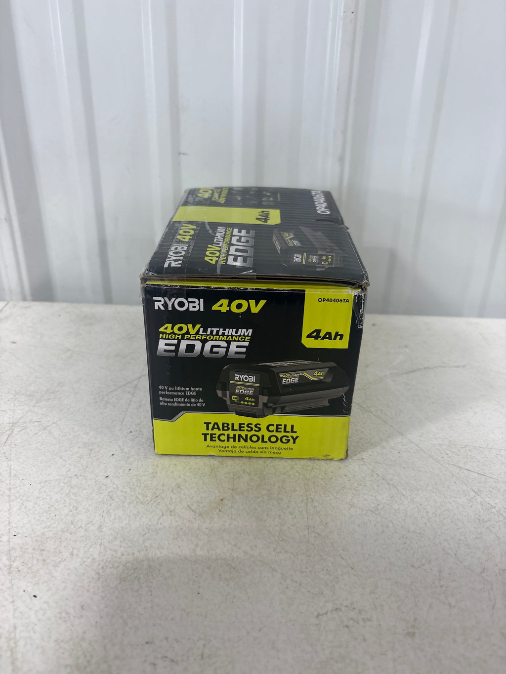 RYOBI 40V 4.0 Ah Lithium-Ion High Performance EDGE Battery