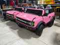 Brand new and Fully Assembled Kidtrax 12V Ford Bronco Kids Ride on Car, Pink