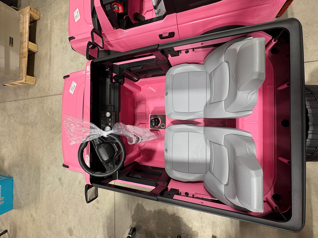 Brand new and Fully Assembled Kidtrax 12V Ford Bronco Kids Ride on Car, Pink