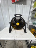 Brand new DEWALT 18 in. 20V Cordless AC/DC Hybrid 3-Speed Drum Yellow Fan with Adapter Cord (Tool Only)