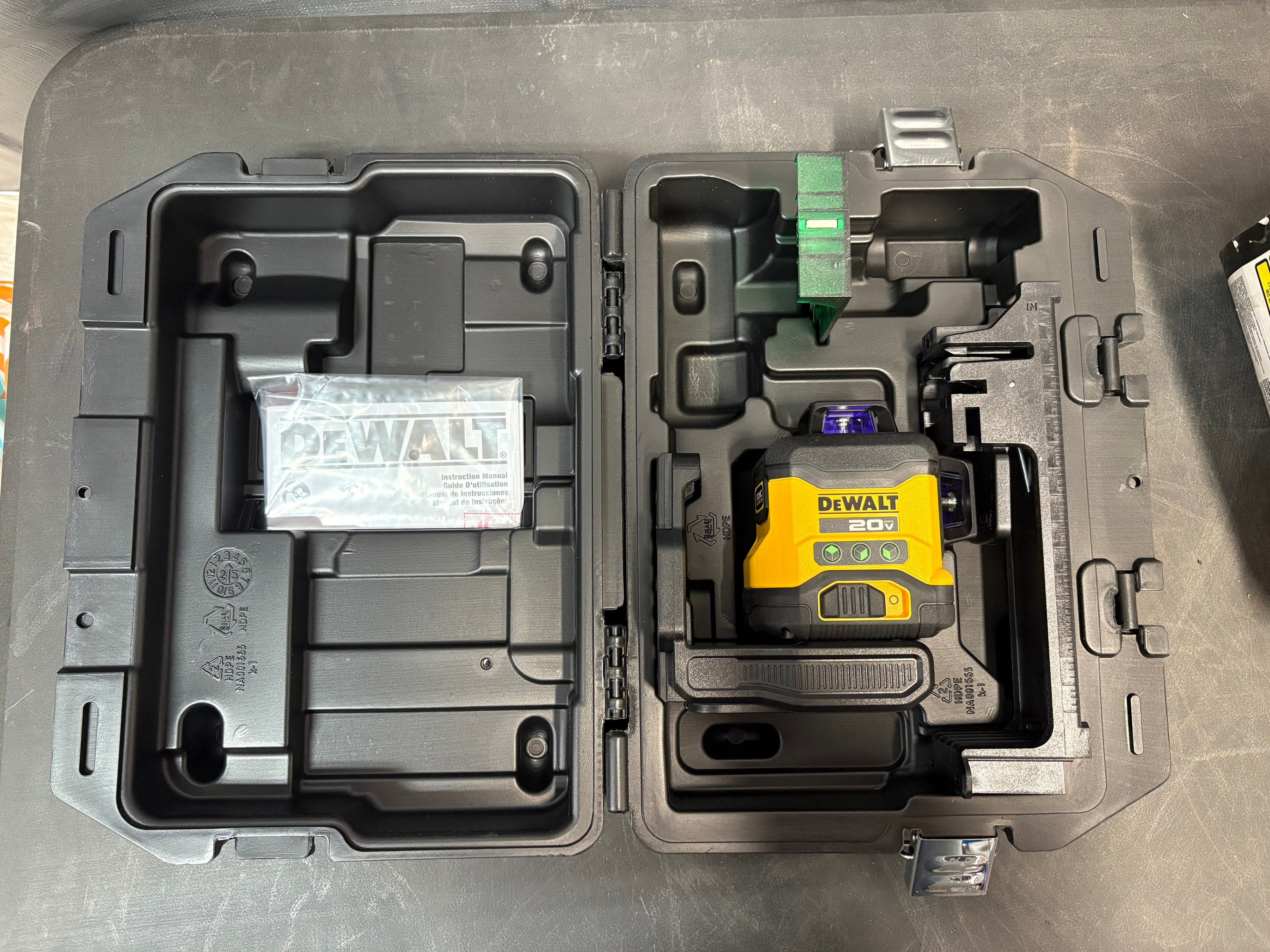 Brand new DEWALT 20V 3-Beam 360-Degree 3-Plane Laser Level (Tool Only)