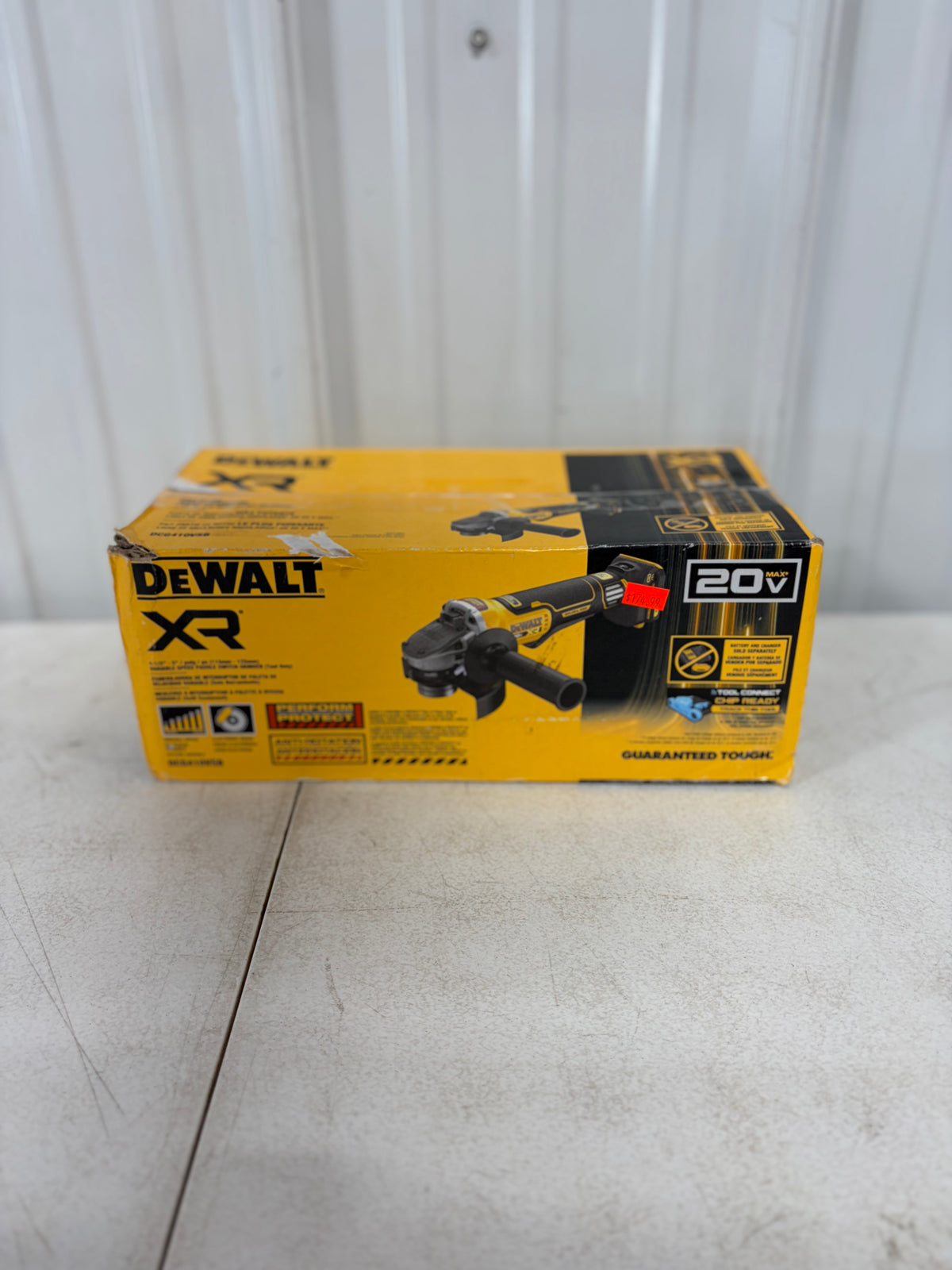 Brand new DEWALT 20V XR Cordless 4-1/2. in. to 5 in. Variable Speed Angle Grinder (Tool Only)