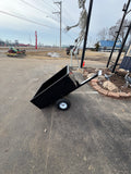 Brand new and Fully Assembled Powercare 10 cu. ft. Lawn Mower Dump Cart with Wheels