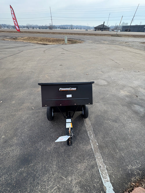 Brand new and Fully Assembled Powercare 10 cu. ft. Lawn Mower Dump Cart with Wheels