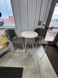 Brand new Style Well Barwick 3-Piece Woven Counter Height Bistro Set