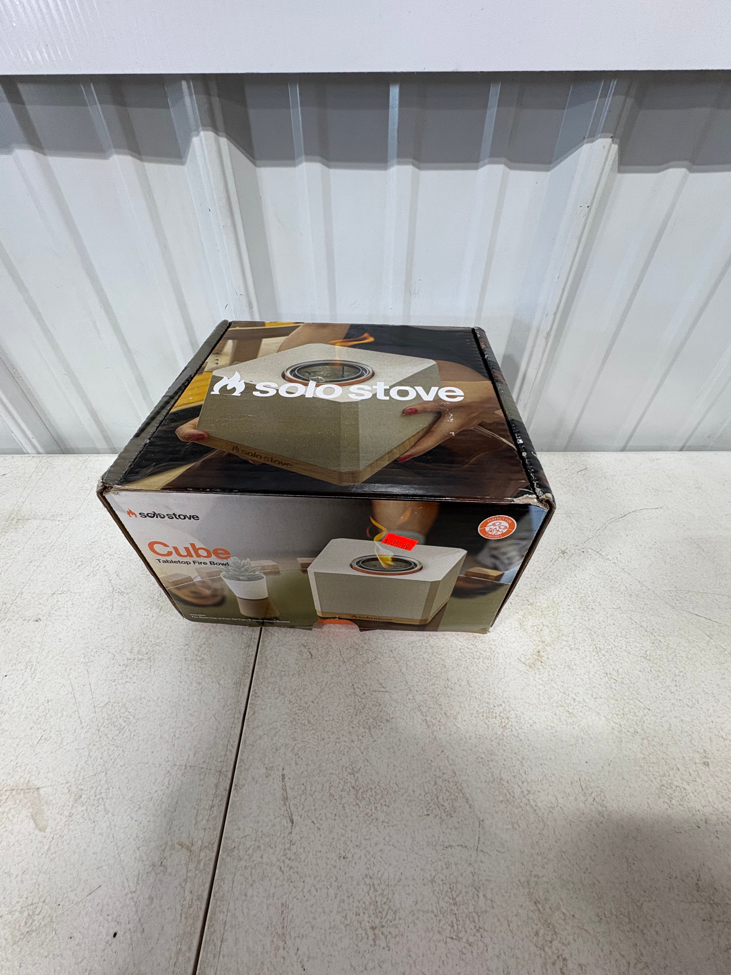 Brand new Solo Stove 6" Cube Firebowl Tabletop Fireplace