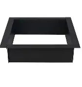 Brand new Karl home 36 in. Outdoor Wood-Burning Square Steel Fire Ring