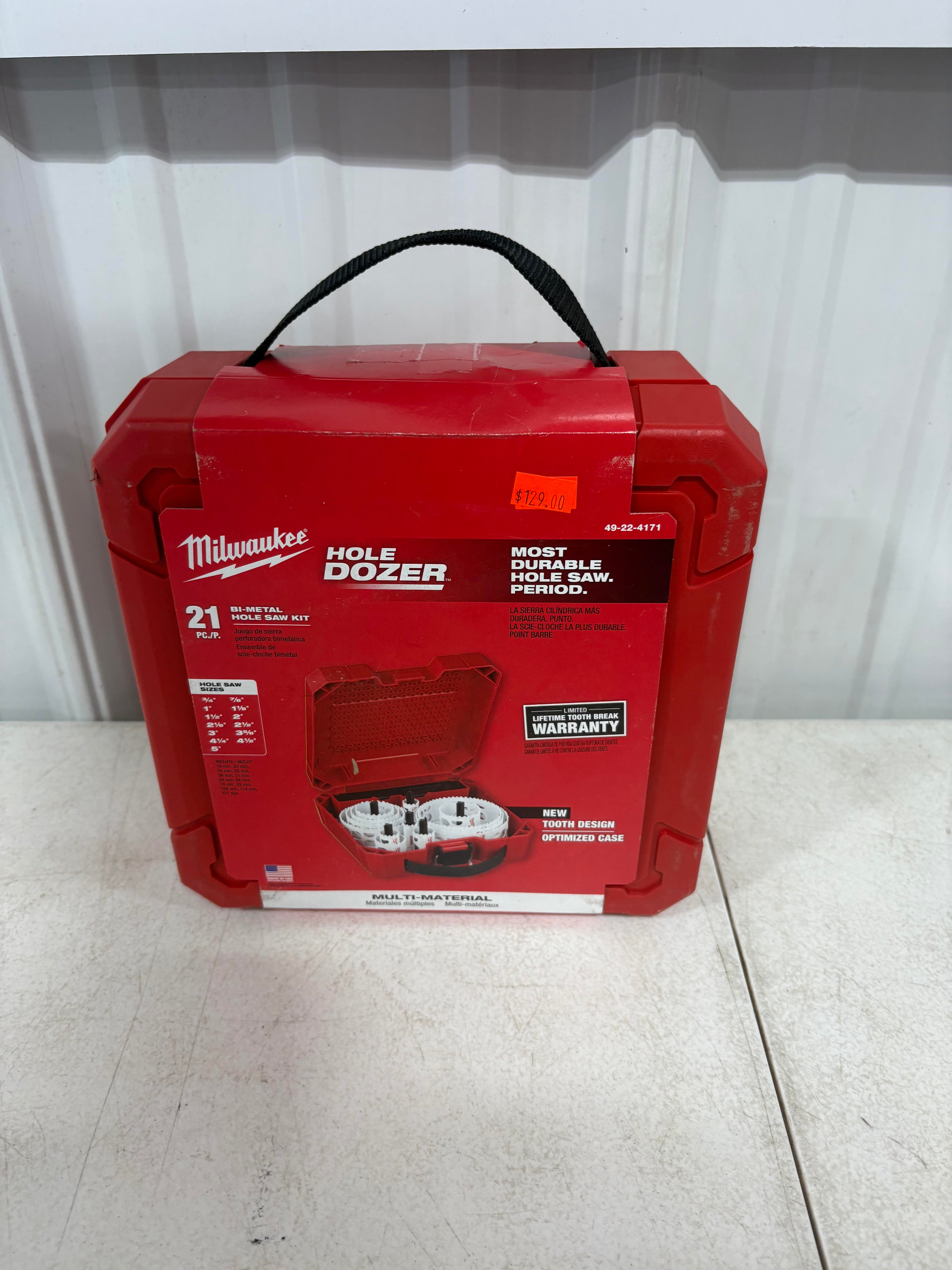 Brand new Milwaukee Hole Dozer General Purpose Bi-Metal Hole Saw Set (21-Piece)